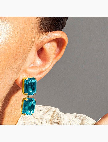 Boucles d'oreilles Luxenter Ankek et plaqué or 18k