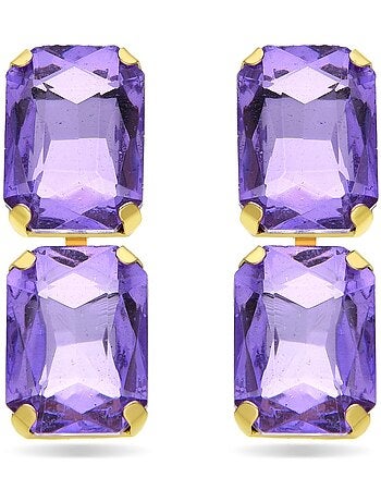 Boucles d'oreilles Luxenter Ankek et plaqué or 18k