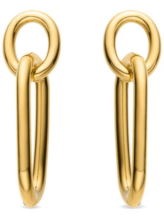 Boucles d'oreilles Luxenter Assio finition or 18