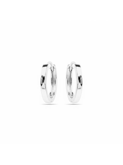 Boucles d'oreilles Luxenter avec - finition argentée - Erespa - Kiabi