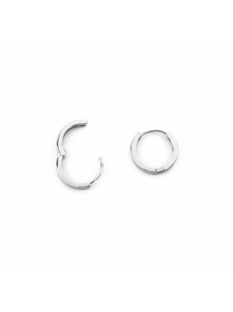 Boucles d'oreilles Luxenter avec - finition argentée - Erespa Gris - Kiabi