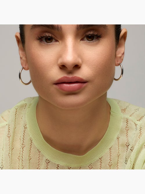 Boucles d'oreilles Luxenter avec - finition argentée - Hudak - Kiabi