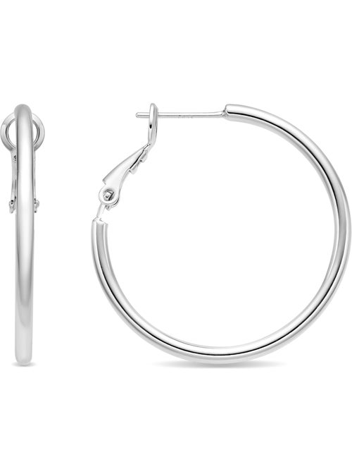 Boucles d'oreilles Luxenter avec - finition argentée - Nianres - Kiabi