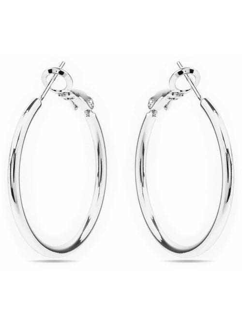 Boucles d'oreilles Luxenter avec - finition argentée - Nianres - Kiabi