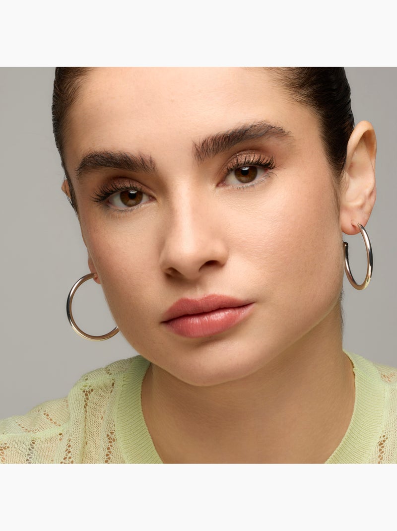 Boucles d'oreilles Luxenter avec - finition argentée - Polur Gris - Kiabi