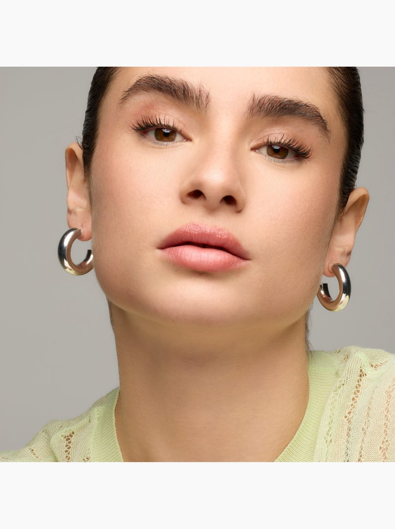 Boucles d'oreilles Luxenter avec - finition argentée - Thea Gris - Kiabi