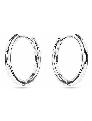 Boucles d'oreilles Luxenter avec - finition argentée - Thibu