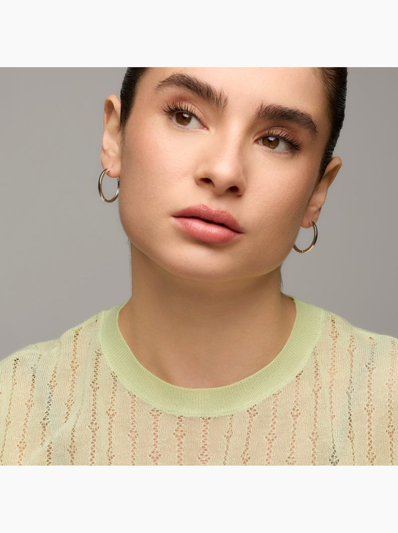 Boucles d'oreilles Luxenter avec - finition argentée - Umsy Gris - Kiabi