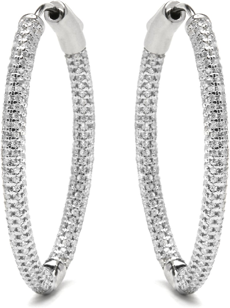 Boucles d'oreilles Luxenter avec finition argentée - Libub Argent - Kiabi