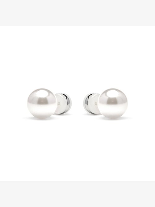 Boucles d'oreilles Luxenter avec perle blanche finition argentée - Wasai - Kiabi Boucles d'oreilles Luxenter avec perle blanche finition argentée - Wasai - Kiabi