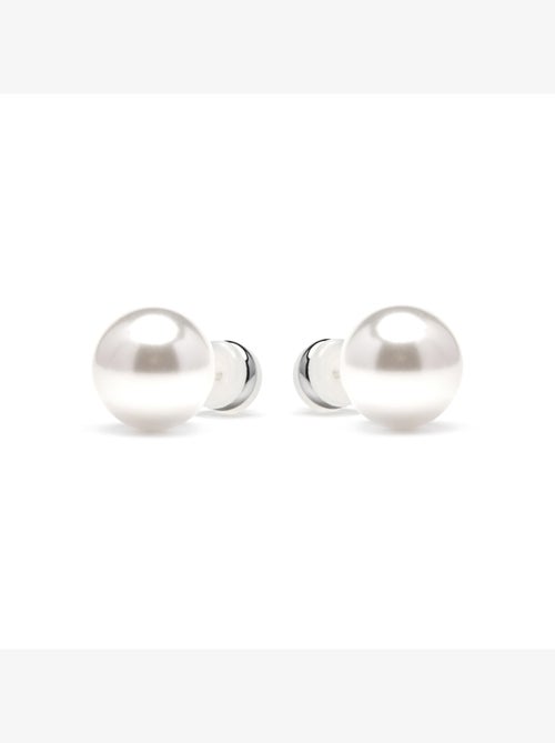 Boucles d'oreilles Luxenter avec perle blanche finition argentée - Wasai - Kiabi Boucles d'oreilles Luxenter avec perle blanche finition argentée - Wasai - Kiabi