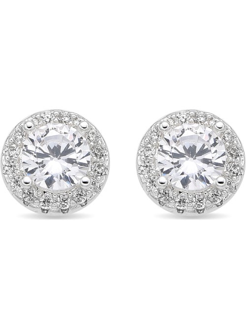 Boucles d'oreilles Luxenter avec zircone brillante et finition argentée - Shog - Kiabi Boucles d'oreilles Luxenter avec zircone brillante et finition argentée - Shog - Kiabi