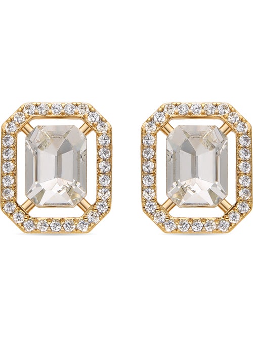 Boucles d'oreilles Luxenter avec zircone brillante, finition or 18 carats - Surin - Kiabi Boucles d'oreilles Luxenter avec zircone brillante, finition or 18 carats - Surin - Kiabi