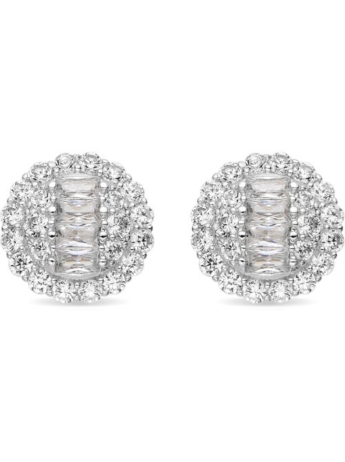 Boucles d'oreilles Luxenter avec Zirconia brillant - Parlath - Kiabi
