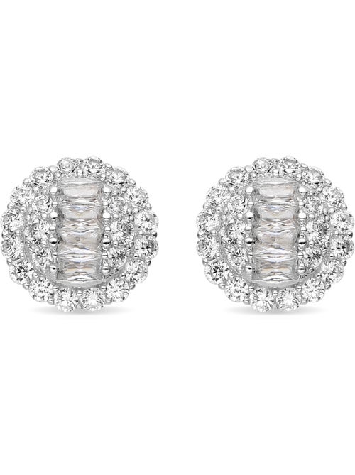 Boucles d'oreilles Luxenter avec Zirconia brillant - Parlath - Kiabi