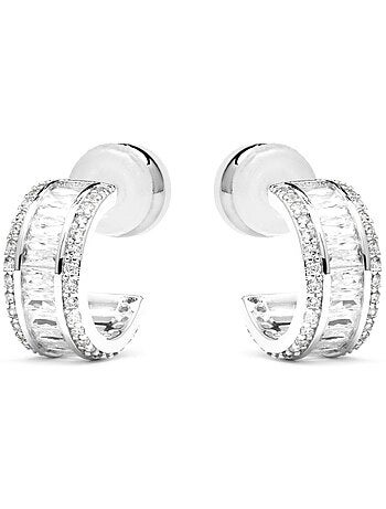 Boucles d'oreilles Luxenter avec Zirconia brillant - Squil