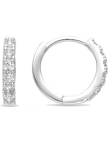 Boucles d'oreilles Luxenter avec Zirconia brillant - Ulgel