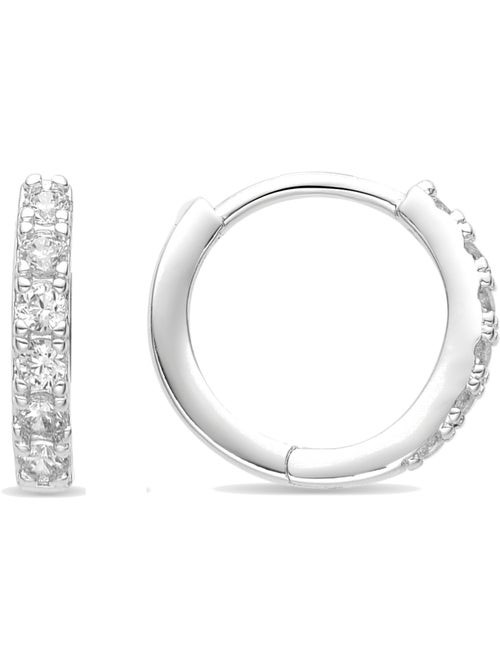 Boucles d'oreilles Luxenter avec Zirconia brillant - Ulgel - Kiabi