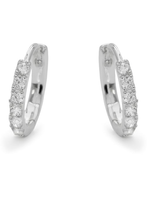 Boucles d'oreilles Luxenter avec Zirconia brillant - Ulgel - Kiabi