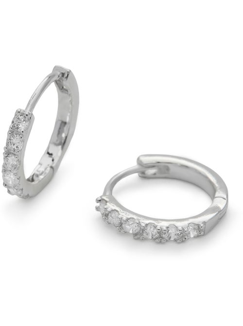 Boucles d'oreilles Luxenter avec Zirconia brillant - Ulgel - Kiabi