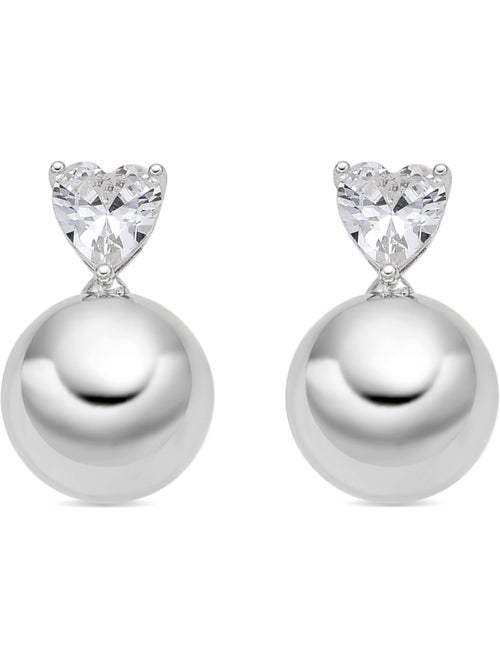 Boucles d'oreilles Luxenter avec Zirconia brillant finition argentée - Miora - Kiabi Boucles d'oreilles Luxenter avec Zirconia brillant finition argentée - Miora - Kiabi