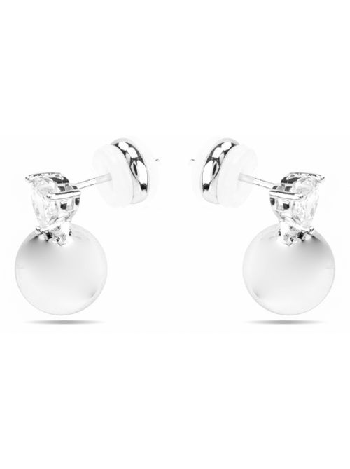 Boucles d'oreilles Luxenter avec Zirconia brillant finition argentée - Miora - Kiabi Boucles d'oreilles Luxenter avec Zirconia brillant finition argentée - Miora - Kiabi