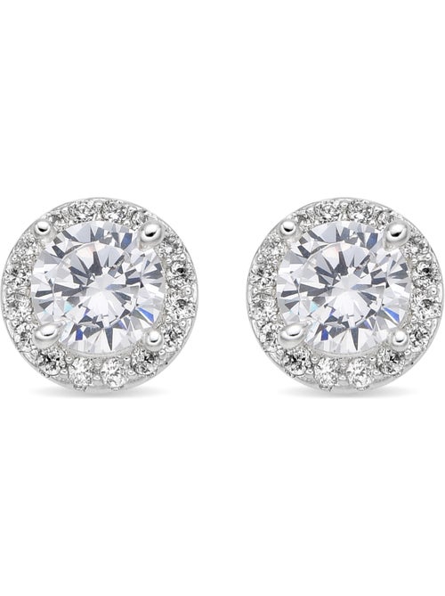 Boucles d'oreilles Luxenter avec Zirconia brillant finition argentée - Shog - Kiabi Boucles d'oreilles Luxenter avec Zirconia brillant finition argentée - Shog - Kiabi