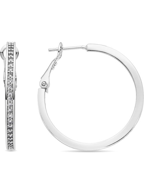 Boucles d'oreilles Luxenter avec zirconia finition argent brillant - Budix - Kiabi Boucles d'oreilles Luxenter avec zirconia finition argent brillant - Budix - Kiabi