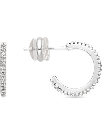 Boucles d'oreilles Luxenter Azar en argent
