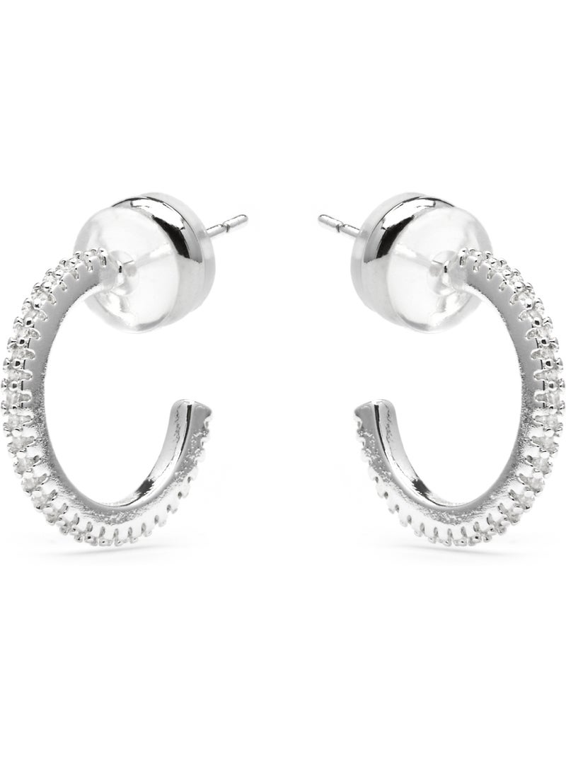 Boucles d'oreilles Luxenter Azar en argent Argent - Kiabi