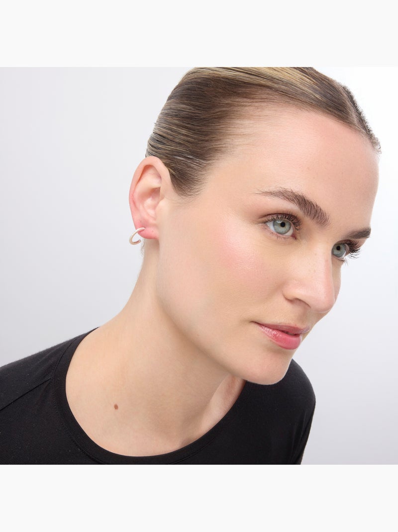 Boucles d'oreilles Luxenter Azar en argent Blanc - Kiabi