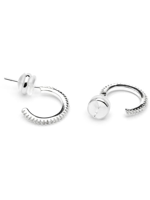 Boucles d'oreilles Luxenter Azar en argent - Kiabi