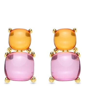 Boucles d'oreilles Luxenter Azara et plaqué or 18k