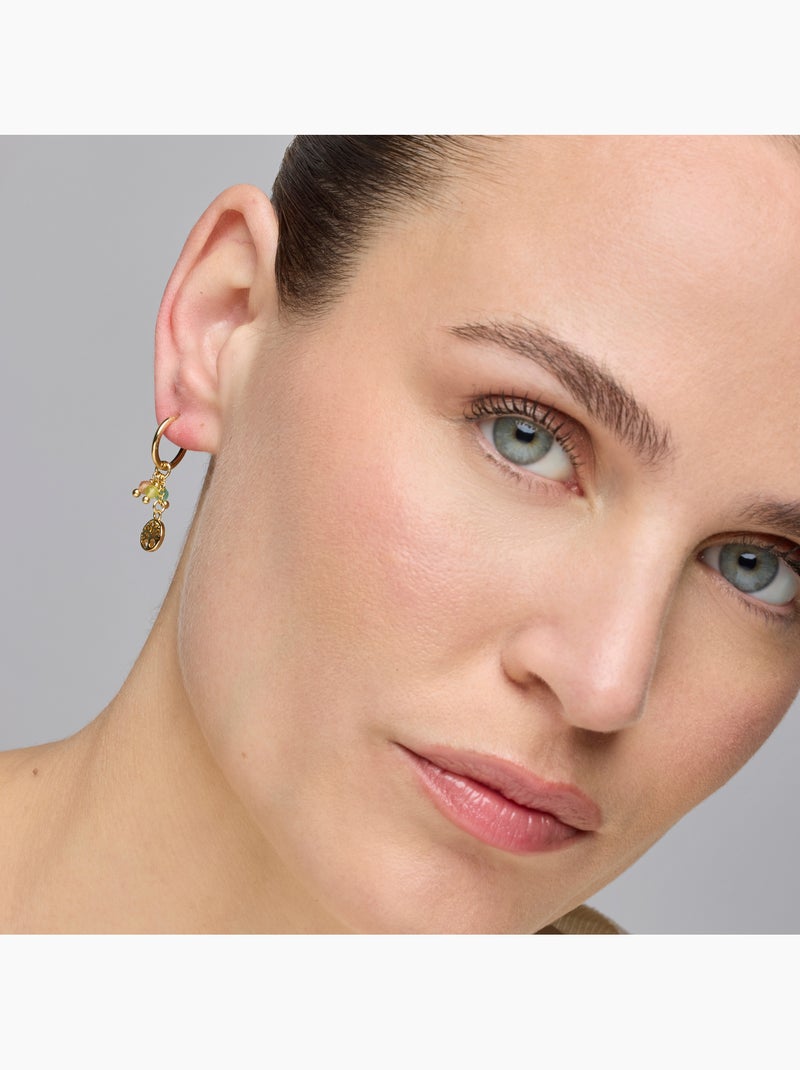 Boucles d'oreilles Luxenter Balal en argent 925 Multicolore - Kiabi