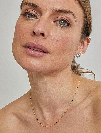 Boucles d'oreilles Luxenter Bocar en or jaune 18 carats