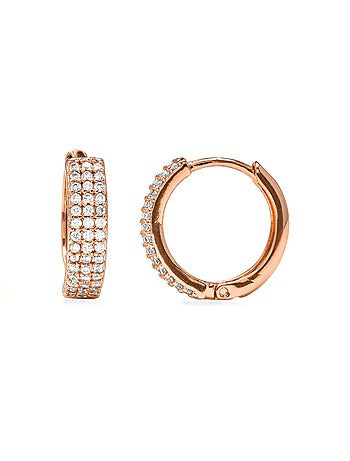 Boucles d'oreilles Luxenter Boucles d'oreilles Luxenter et plaqué or 18k - Checkti