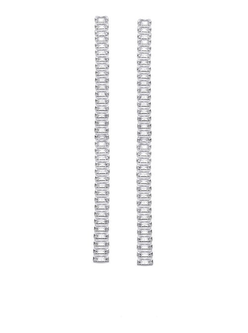 Boucles d'oreilles Luxenter Buswa rhodiées - Kiabi