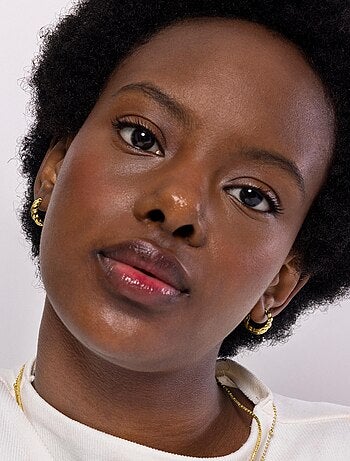 Boucles d'oreilles Luxenter Caiki en or jaune 18 carats