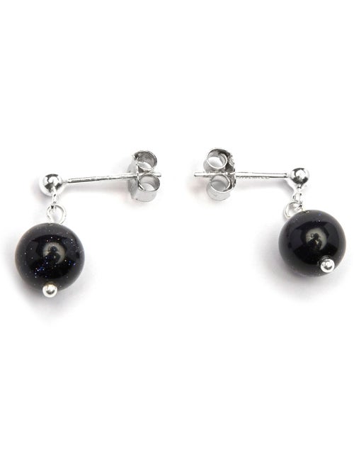 Boucles d'oreilles Luxenter Coleki finition rhodium - Kiabi Boucles d'oreilles Luxenter Coleki finition rhodium - Kiabi