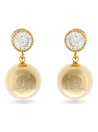 Boucles d'oreilles Luxenter Dilza en or jaune 18 carats