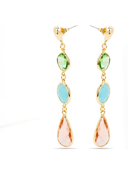 Boucles d'oreilles Luxenter Donnty et plaqué or 18k - Kiabi