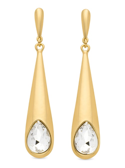 Boucles d'oreilles Luxenter Drieo en or jaune 18 carats - Kiabi