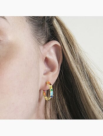 Boucles d'oreilles Luxenter Elac en argent 925