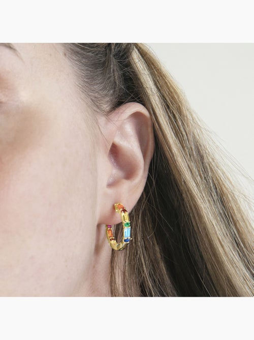 Boucles d'oreilles Luxenter Elac en argent 925 - Kiabi