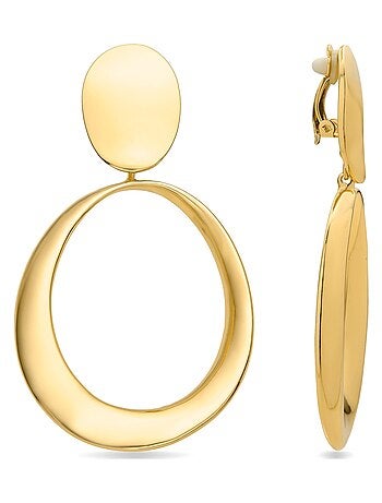 Boucles d'oreilles Luxenter Elnath en or jaune 18 carats