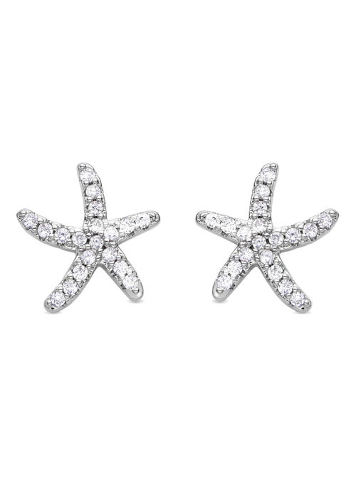 Boucles d'oreilles Luxenter Emuh en argent - Kiabi