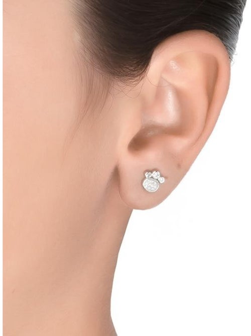 Boucles d'oreilles Luxenter en argent 925 avec zircon brillant rhodié - Loyauté - Kiabi Boucles d'oreilles Luxenter en argent 925 avec zircon brillant rhodié - Loyauté - Kiabi