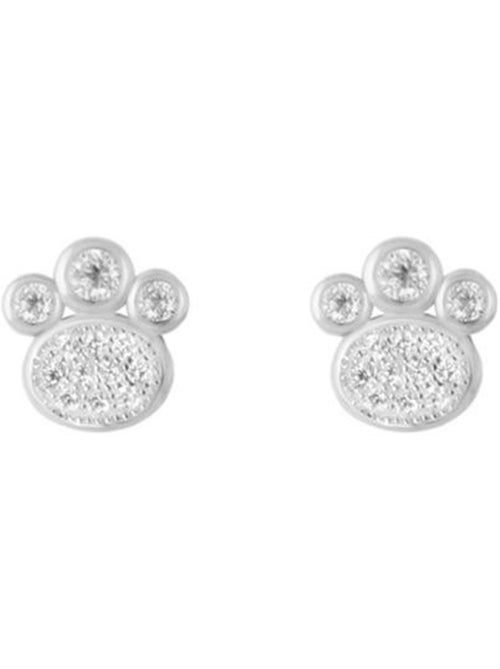 Boucles d'oreilles Luxenter en argent 925 avec zircon brillant rhodié - Loyauté - Kiabi Boucles d'oreilles Luxenter en argent 925 avec zircon brillant rhodié - Loyauté - Kiabi
