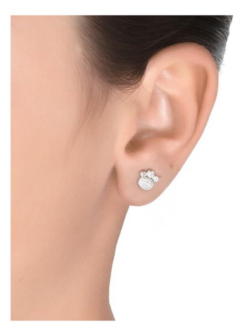 Boucles d'oreilles Luxenter en argent 925 avec zircon brillant rhodié - Loyauté - Kiabi Boucles d'oreilles Luxenter en argent 925 avec zircon brillant rhodié - Loyauté - Kiabi