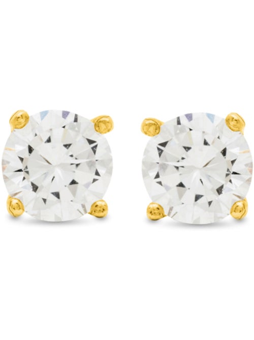 Boucles d'oreilles Luxenter en argent 925 avec zirconium brillant et finition et plaqué or 18k-Basic - Kiabi Boucles d'oreilles Luxenter en argent 925 avec zirconium brillant et finition et plaqué or 18k-Basic - Kiabi